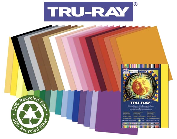 Tru-Ray® Sulphite Construction Paper