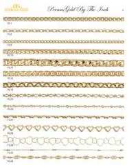 Golden chainlets