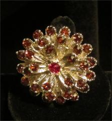 Bronze Flower Ring