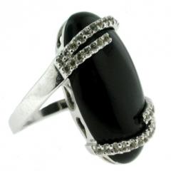 14Kt White gold ring