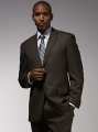 Tommy Hilfiger Brown Birdseye Suit